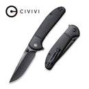 CIVIVI Badlands Vagabond Flipper & Thumb Stud Knife FRN Handle (3.25" 9Cr18MoV Blade) C2019E - CIVIVI