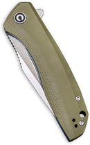 CIVIVI Baklash Flipper Knife G10 Handle (3.5" 9Cr18MoV Blade) C801A - CIVIVI