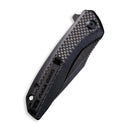 CIVIVI Baklash Flipper Knife G10 & Carbon Fiber Handle (3.5" 9Cr18MoV Blade) C801I - CIVIVI