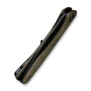 CIVIVI Baklash Flipper Knife Micarta Handle (3.5" 9Cr18MoV Blade) C801K - CIVIVI