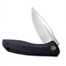 CIVIVI Baklash Flipper Knife Wood Handle (3.5'' 9Cr18MoV Blade) C801E - CIVIVI