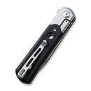 CIVIVI Banneret Flipper Knife Stainless Steel & G10 Handle (3.48" Nitro - V Blade) C20040D - 2 - CIVIVI
