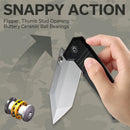 CIVIVI Bhaltair Flipper & Thumb Stud Knife G10 Handle (3.98" 14C28N Blade) C23024 - 1 - CIVIVI