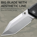 CIVIVI Bhaltair Flipper & Thumb Stud Knife G10 Handle (3.98" 14C28N Blade) C23024 - 1 - CIVIVI