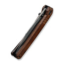 CIVIVI Bhaltair Flipper & Thumb Stud Knife Wood Handle (3.98" Damascus Blade) C23024 - DS1 - CIVIVI