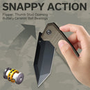 CIVIVI Bhaltair Flipper & Thumb Stud Knife G10 Handle (3.98" 14C28N Blade) C23024 - 2 - CIVIVI