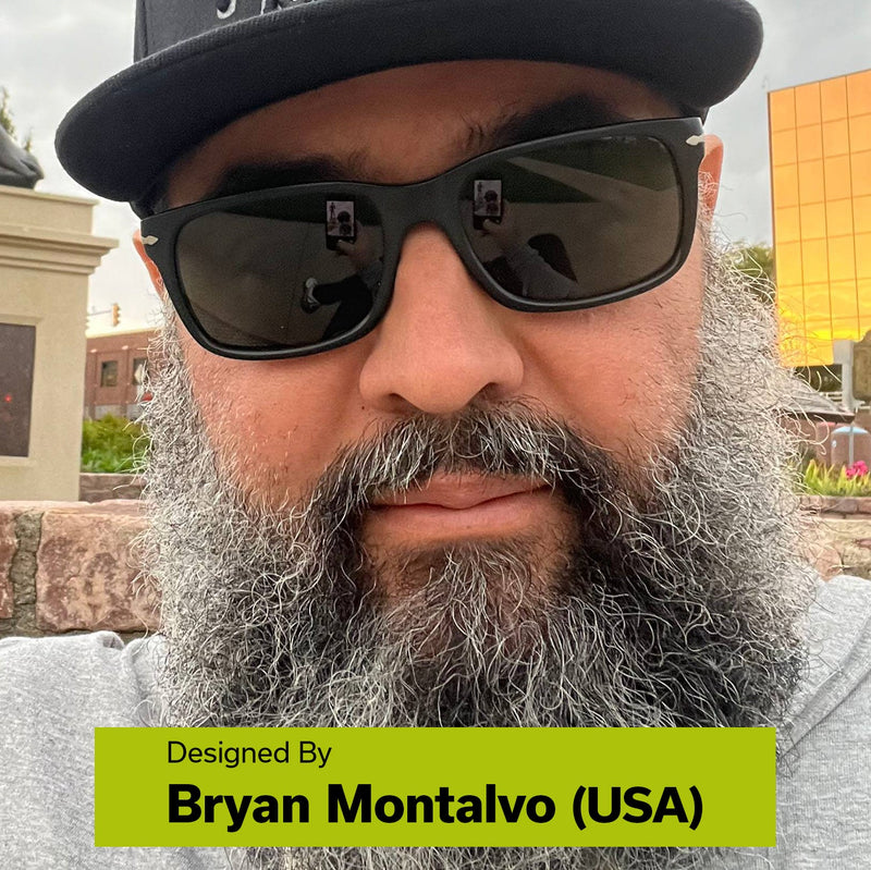 CIVIVI Bluetick Flipper Knife Carbon Fiber Overlay On Black G10 Handle (3.47" Damascus Blade) C23050 - DS2