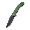 CIVIVI Bluetick Flipper Knife Micarta Handle (3.47" 14C28N Blade) C23050 - 3 - CIVIVI