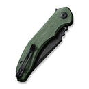 CIVIVI Bluetick Flipper Knife Micarta Handle (3.47" 14C28N Blade) C23050 - 3 - CIVIVI