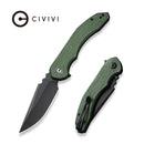 CIVIVI Bluetick Flipper Knife Micarta Handle (3.47" 14C28N Blade) C23050 - 3 - CIVIVI