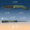 CIVIVI Bluetick Flipper Knife Micarta Handle (3.47" 14C28N Blade) C23050-3