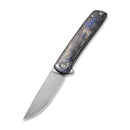 CIVIVI Bo Flipper Knife Carbon Fiber Handle (2.92'' Nitro - V Blade) C20009B - A - CIVIVI