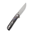 CIVIVI Bo Flipper Knife Carbon Fiber Handle (2.92'' Nitro - V Blade) C20009B - A - CIVIVI