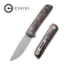 CIVIVI Bo Flipper Knife Carbon Fiber Handle (2.92'' Nitro - V Blade) C20009B - B - CIVIVI