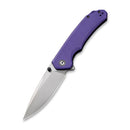 CIVIVI Brazen Flipper & Thumb Stud Knife G10 Handle (3.46" 14C28N Blade) C2102A - CIVIVI