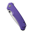 CIVIVI Brazen Flipper & Thumb Stud Knife G10 Handle (3.46" 14C28N Blade) C2102A - CIVIVI