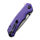CIVIVI Brazen Flipper & Thumb Stud Knife G10 Handle (3.46" 14C28N Blade) C2102A - CIVIVI