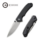 CIVIVI Brazen Flipper & Thumb Stud Knife G10 Handle (3.46" 14C28N Blade) C2102C - CIVIVI