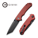 CIVIVI Brazen Flipper & Thumb Stud Knife G10 Handle (3.46" D2 Blade) C2023B - CIVIVI