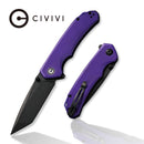 CIVIVI Brazen Flipper & Thumb Stud Knife G10 Handle (3.46" D2 Blade) C2023D - CIVIVI