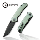CIVIVI Brazen Flipper & Thumb Stud Knife G10 Handle (3.46" D2 Blade) C2023E - CIVIVI
