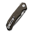 CIVIVI Brazen Flipper & Thumb Stud Knife Micarta Handle (3.46" D2 Blade) C2023F - CIVIVI