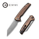 CIVIVI Brigand Flipper Knife Copper Handle (3.46" 154CM Blade) C909D - CIVIVI