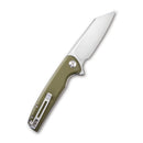 CIVIVI Brigand Flipper Knife G10 Handle (3.46" D2 Blade) C909A - CIVIVI