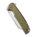CIVIVI Brigand Flipper Knife G10 Handle (3.46" D2 Blade) C909A - CIVIVI