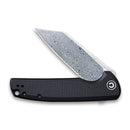 CIVIVI Brigand Flipper Knife G10 Handle (3.46" Damascus Blade) C909DS - CIVIVI