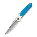 CIVIVI Brr15 Light Flipper Knife White & Blue G10 Handle (3.2" Satin Finished Nitro - V Blade) C25063 Sample2 - CIVIVI