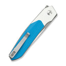 CIVIVI Brr15 Light Flipper Knife White & Blue G10 Handle (3.2" Satin Finished Nitro - V Blade) C25063 Sample2 - CIVIVI