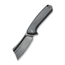 CIVIVI Bullmastiff Flipper Knife Carbon Fiber & G10 Handle (3.83" Damascus Blade) C2006DS - 1 - CIVIVI