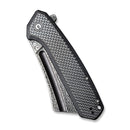 CIVIVI Bullmastiff Flipper Knife Carbon Fiber & G10 Handle (3.83" Damascus Blade) C2006DS - 1 - CIVIVI