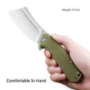 CIVIVI Bullmastiff Flipper Knife G10 Handle (3.83" 9Cr18MoV Blade) C2006A - CIVIVI