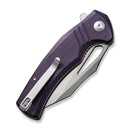 CIVIVI BullTusk Flipper & Thumb Hole Knife Micarta Handle (3.48" 14C28N Blade) C23017 - 3 - CIVIVI