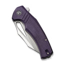 CIVIVI BullTusk Flipper & Thumb Hole Knife Micarta Handle (3.48" 14C28N Blade) C23017 - 3 - CIVIVI