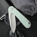 CIVIVI Button Lock Elementum II Flipper Knife G10 Handle (2.96" Nitro - V Blade) C18062P - 2 - CIVIVI