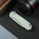 CIVIVI Button Lock Elementum II Flipper Knife G10 Handle (2.96" Nitro - V Blade) C18062P - 2 - CIVIVI