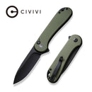 CIVIVI Button Lock Elementum II Flipper Knife G10 Handle (2.96" Nitro - V Blade) C18062P - 3 - CIVIVI