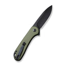 CIVIVI Button Lock Elementum II Flipper Knife G10 Handle (2.96" Nitro - V Blade) C18062P - 3 - CIVIVI