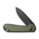 CIVIVI Button Lock Elementum II Flipper Knife G10 Handle (2.96" Nitro - V Blade) C18062P - 3 - CIVIVI
