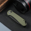 CIVIVI Button Lock Elementum II Flipper Knife G10 Handle (2.96" Nitro - V Blade) C18062P - 3 - CIVIVI