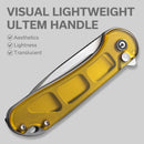 CIVIVI Button Lock Elementum II Flipper Knife Ultem Handle (2.96" Nitro - V Blade) C18062P - 7 - CIVIVI