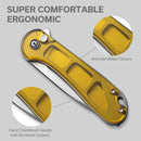 CIVIVI Button Lock Elementum II Flipper Knife Ultem Handle (2.96" Nitro - V Blade) C18062P - 7 - CIVIVI