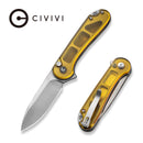 CIVIVI Button Lock Elementum II Flipper Knife Ultem Handle (2.96" Nitro - V Blade) C18062P - 7 - CIVIVI