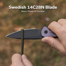 CIVIVI Button Lock Kitefin Flipper Knife Aluminum Handle (3.22" 14C28N Blade) C24091 - 3 - CIVIVI