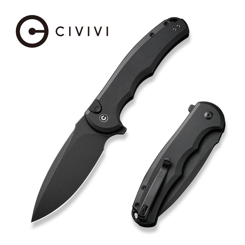 CIVIVI Button Lock Praxis Flipper Knife Aluminum Handle Nitro-V