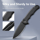 CIVIVI Button Lock Praxis Flipper Knife Aluminum Handle (3.75" Nitro - V Blade) C18026E - 1 - CIVIVI