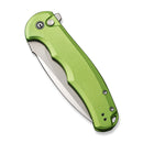 CIVIVI Button Lock Praxis Flipper Knife Aluminum Handle (3.75" Nitro - V Blade) C18026E - 3 - CIVIVI